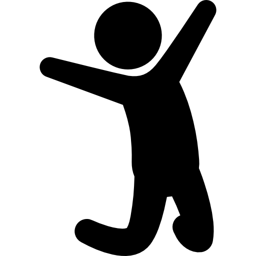 jumping icon